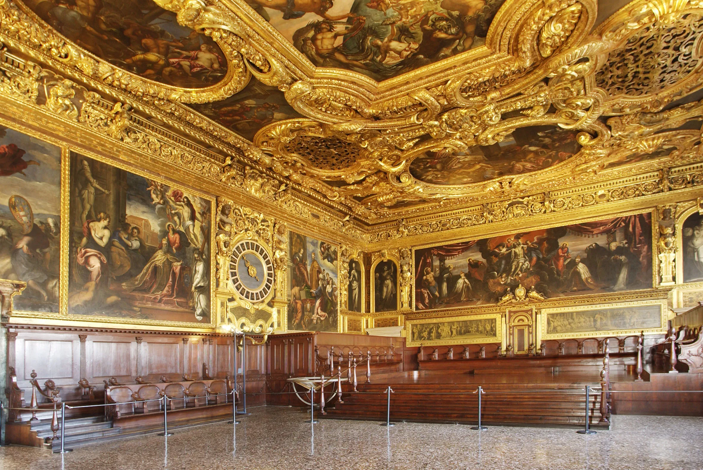 Doge’s Palace Interior during the Day